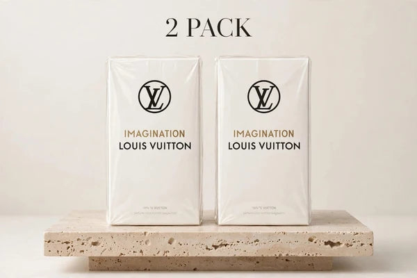 2 PACK - Louis Vuitton Imagination Eau de Parfum - LV Imagination - For Men - Sealed Bundle x 2 - Luxury