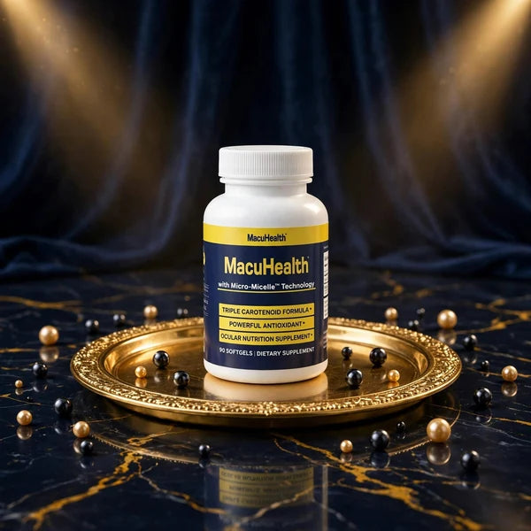 MacuHealth with Micro-Micelle Technology - Triple Carotenoid Formula for Eye Health | Lutein, Zeaxanthin, Meso-Zeaxanthin - 90 Softgels