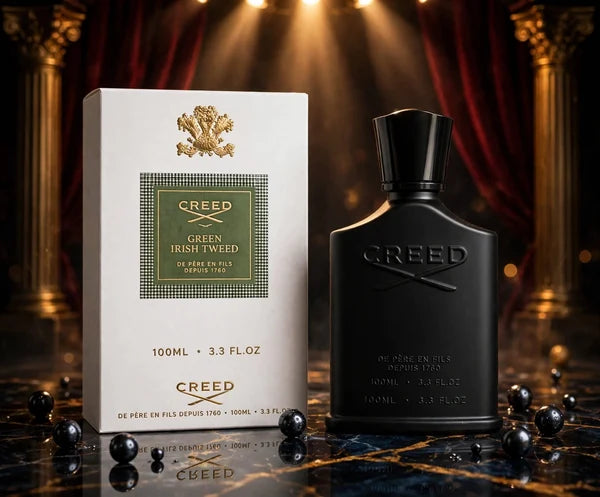 Creed Green Irish Tweed Eau de Parfum for Men - 100ml / 3.3 FL.OZ | Legendary Fresh Green Fragrance - De Pere En Fils Depuis 1760