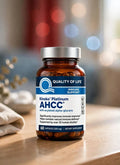 Quality of Life Kinoko Platinum AHCC - Immune Support Supplement - 60 Capsules (500mg) | With Acylated Alpha-Glucans