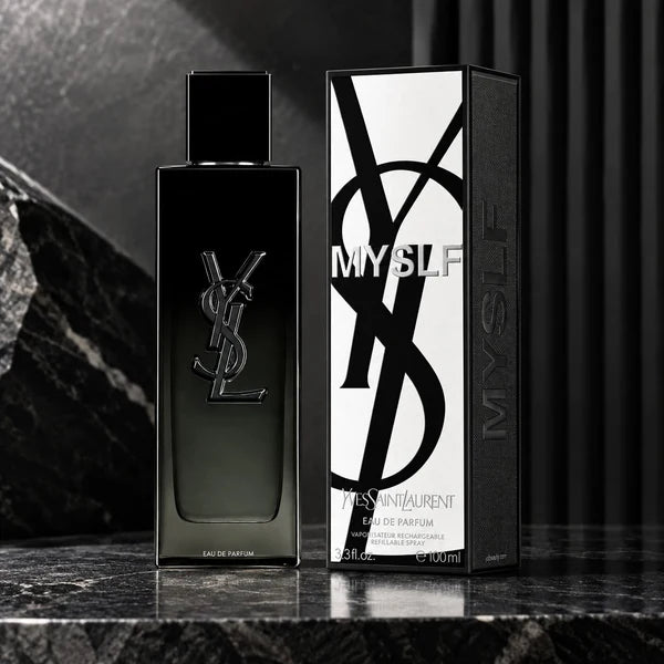 Yves Saint Laurent MYSLF Eau de Parfum for Men - 100ml / 3.3 FL.OZ. | Modern Woody Floral Refillable