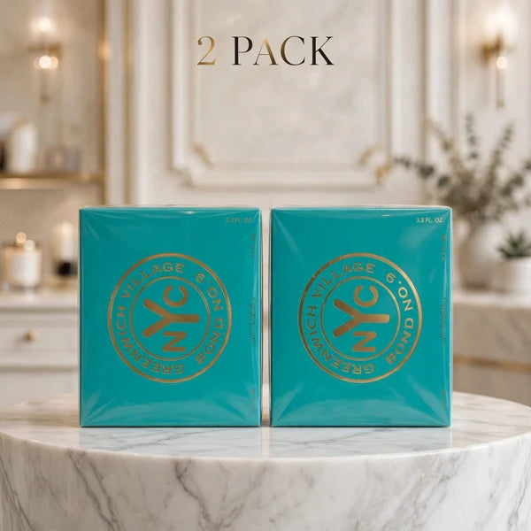 2 PACK - Bond No.9 Greenwich Village Eau de Parfum 100ml x 2 - 3.3 FL.OZ - Unisex - NYC Collection - Sealed Bundle