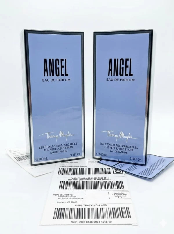 Thierry Mugler Angel Eau de Parfum For Women - 100ml / 3.4 FL.OZ. - Refillable Star