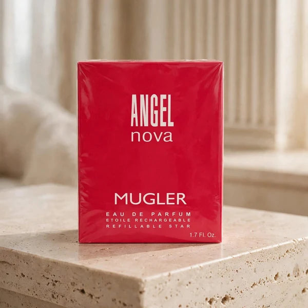 Angel Nova by Mugler Eau de Parfum 50ml / 1.7 Fl.Oz - Etoile Rechargeable - Refillable Star - For Women - Sealed